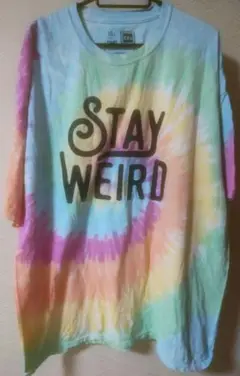 STAY WEIRD タイダイ Tシャツ XXL