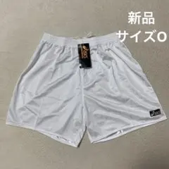 タグ付　asics アシックス　サッカーパンツ　バレーボールパンツにも　ホワイト