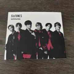 SixTONES Imitation Rain CD 通常盤