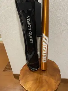 MIZUNO ソフトボール バット2号 オレンジ ソフト 小学生