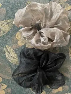 シフォンシュシュ　２個セット