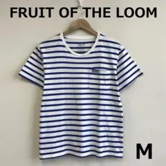 値下A0813A07【FRUIT OF THE ROOM】ボーダー半そでTシャツ
