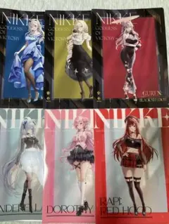 全6種セット NIKKE クリアファイル ローソン 勝利の女神