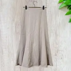 ☆美品 fifth フィフス (S) ロング フレア マーメード ベージュ