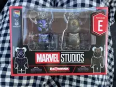ハッピーくじ MARVEL BE@RBRICK ブラックパンサー 2体セット