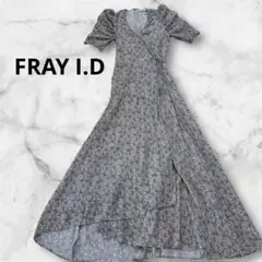 FRAY I.D ヴィスコースフラワープリントワンピース ベージュ 1 花柄