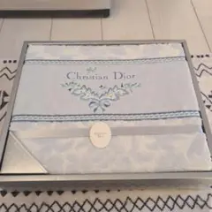 クリスチャン ディオール タオルケット ブランケット シングル新品箱入
