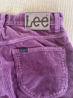 【美品】Lee コーデュロイ パープルパンツ
