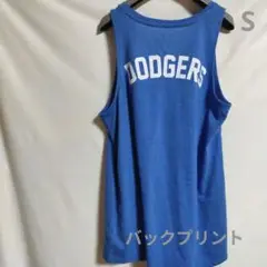 【美品】DODGERS LAロゴタンクトップ Sサイズ