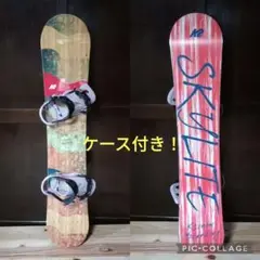 美品!ケース付き!K2/FLUX スノーボードセット 142cm