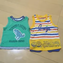 お買い得♥　トップバリュ　タンクトップ　2枚セット☆　サイズ90