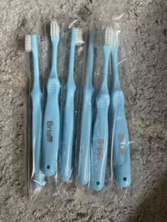 Biran 水色 歯ブラシ 6本セット