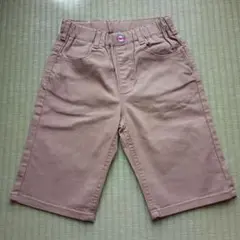 EDWIN　半ズボン　130　ベージュ　ハーフパンツ