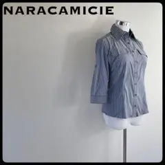 NARACAMICIE ナラカミーチェ ストライプシャツ