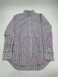 希少/美品/paul smith/ストライプ シェルボタン 長袖 シャツ/M