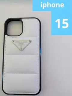 PRADA　プラダ　 iPhoneケース ホワイト　iPhone15