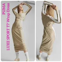 【美品】PUMA LUXE SPORT T7 Wrap Dress ワンピース