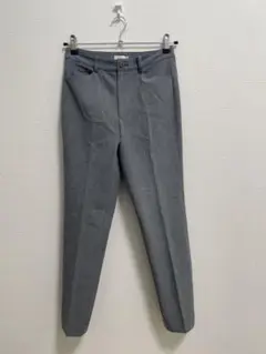 B-THREE グレー テーパードスラックス　30