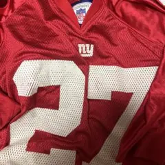 New York Giants 27番 Reebok NFLジャージ 赤　XL