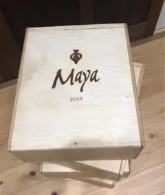Maya 木製ワインボックス 4個セット