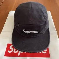 Supreme ブラック ワークキャップ