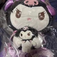 サンリオ 1番くじクロミぬいぐるみセット 黒紫
