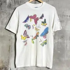 90‘s wild cotton butterfly Tee