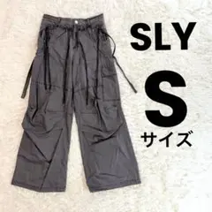 SLY TUCK WIDE WOVEN PT タック ワイド ウーブン パンツ