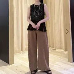 LEPSIM レプシィム　7ゲージフリンジベスト