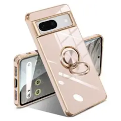 Google Pixel 7a ケース リング付き 耐衝撃 TPU スタンド機能
