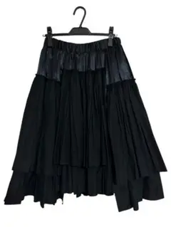 【COMMEdesGARCONS】コムコム2024SSレイヤードスカート 2024ss コムデギャルソン コムコム ラベンダー フリル