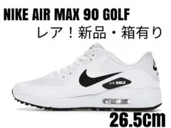 【激レア!】NIKE AIR MAX90GOLFナイキエアマックス白黒26.5②