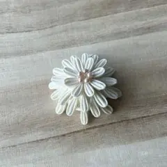 草木染めブローチ