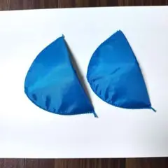 明るいブルー　肩パッド　2個セット