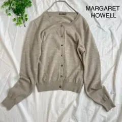 MARGARET HOWELL✨ウールニットカーディガン
