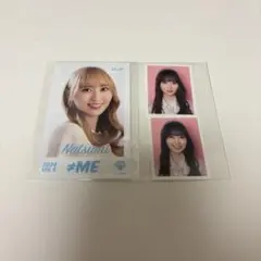 ≠ME 川中子奈月心 IDフォト ミニフォトカード