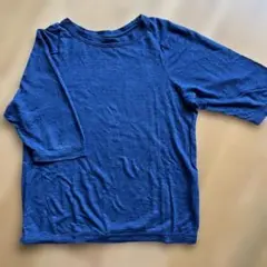45R インディゴTシャツ　7分袖