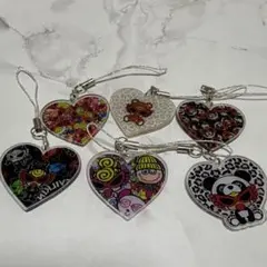 ヒスミニアクリルキーホルダー6個セット