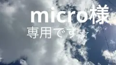 micro様専用