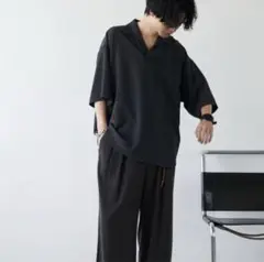 【完売品】WYM LIDNM WASHER H/S SKIPPER SHIRT