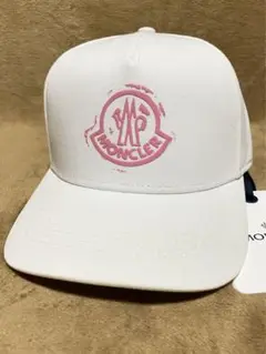新品 タグ付きMONCLER 21/22FW ベースボールキャップ ホワイト