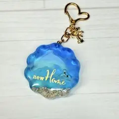 レジンキーホルダー《イルカ》