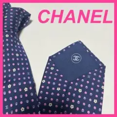 ✨美品✨CHANEL ネクタイ ココマーク
