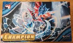 ドラパルト　プレイマット　2024 CUP CHAMPION (海外限定) 2025年最新】ドラパルト プレイマット 海外の人気アイテム