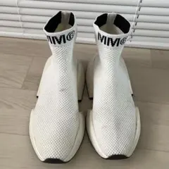 MM6 厚底 ソックスシューズメッシュスニーカー