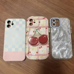 iPhone12用ケース 3個セット