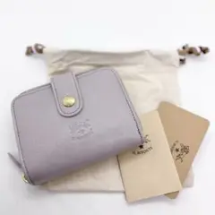 【新品未使用】イルビゾンテ 二つ折り財布 ☆ マルヴァ ペールアイリス ☆