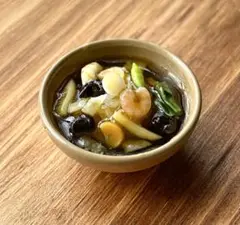 ミニチュアフード 五目あんかけラーメン