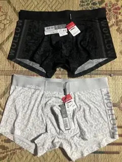 wollow ボクサーパンツ　新品　 M ２枚セット　ワロー　メンズ　下着