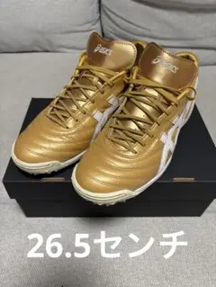 asics C3 FF TF サッカーシューズ ゴールド